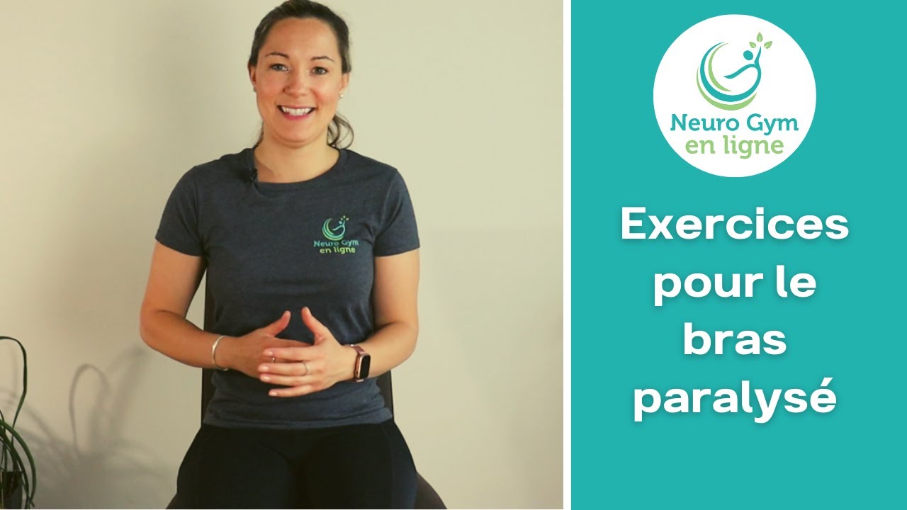 Exercices pour le bras paralysé
