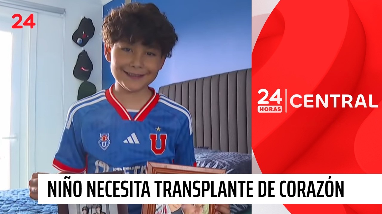 Niño de 13 años necesita $600 millones para trasplante | 24 Horas TVN Chile