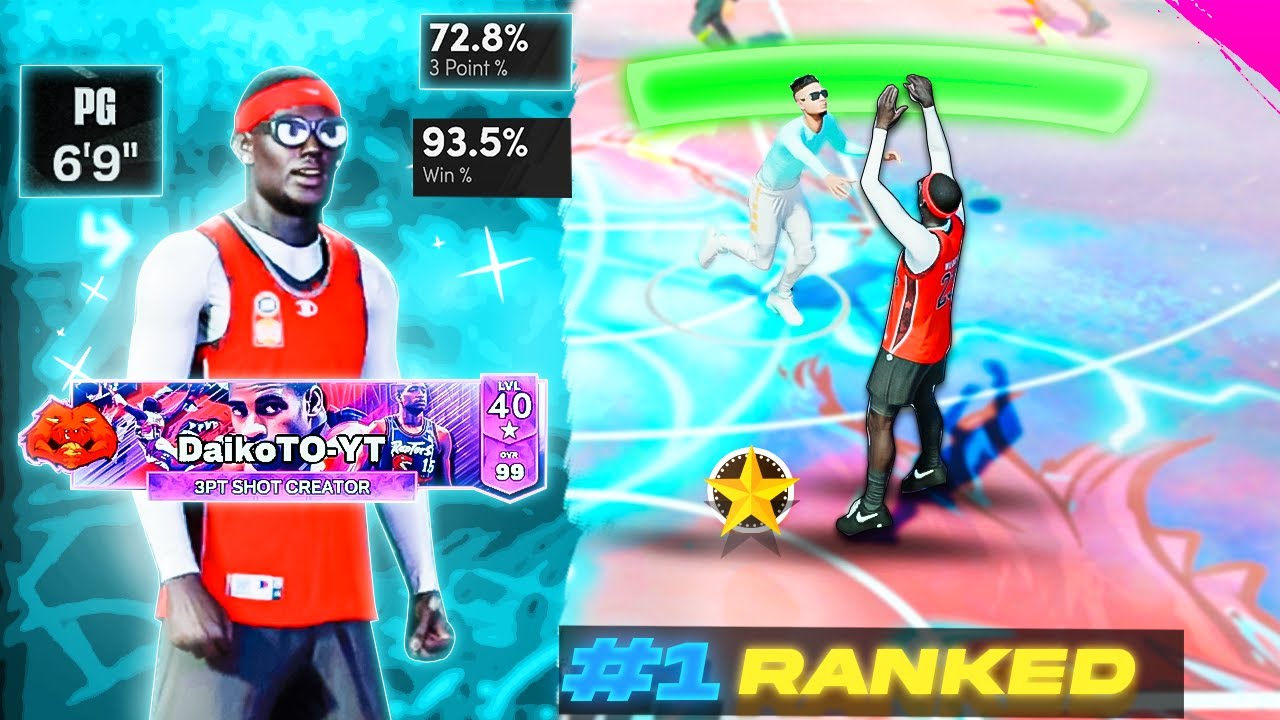 he's the BEST 6'9 Point guard in the world on NBA2K23... I challenged @DaikoLIVE to a SERIES!