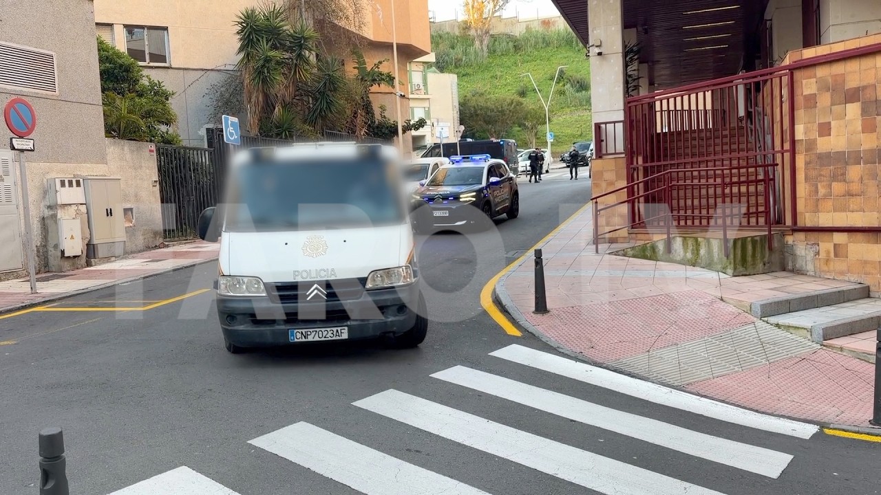 Los detenidos en el golpe antidroga de la UDYCO que ha dado con un narcot&uacute;nel, al juzgado