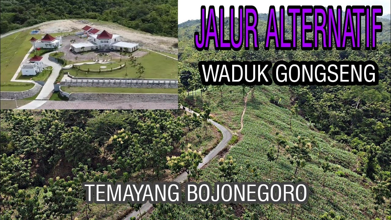 Jalur alternatif #wadukgongseng #temayang  #bojonegoro