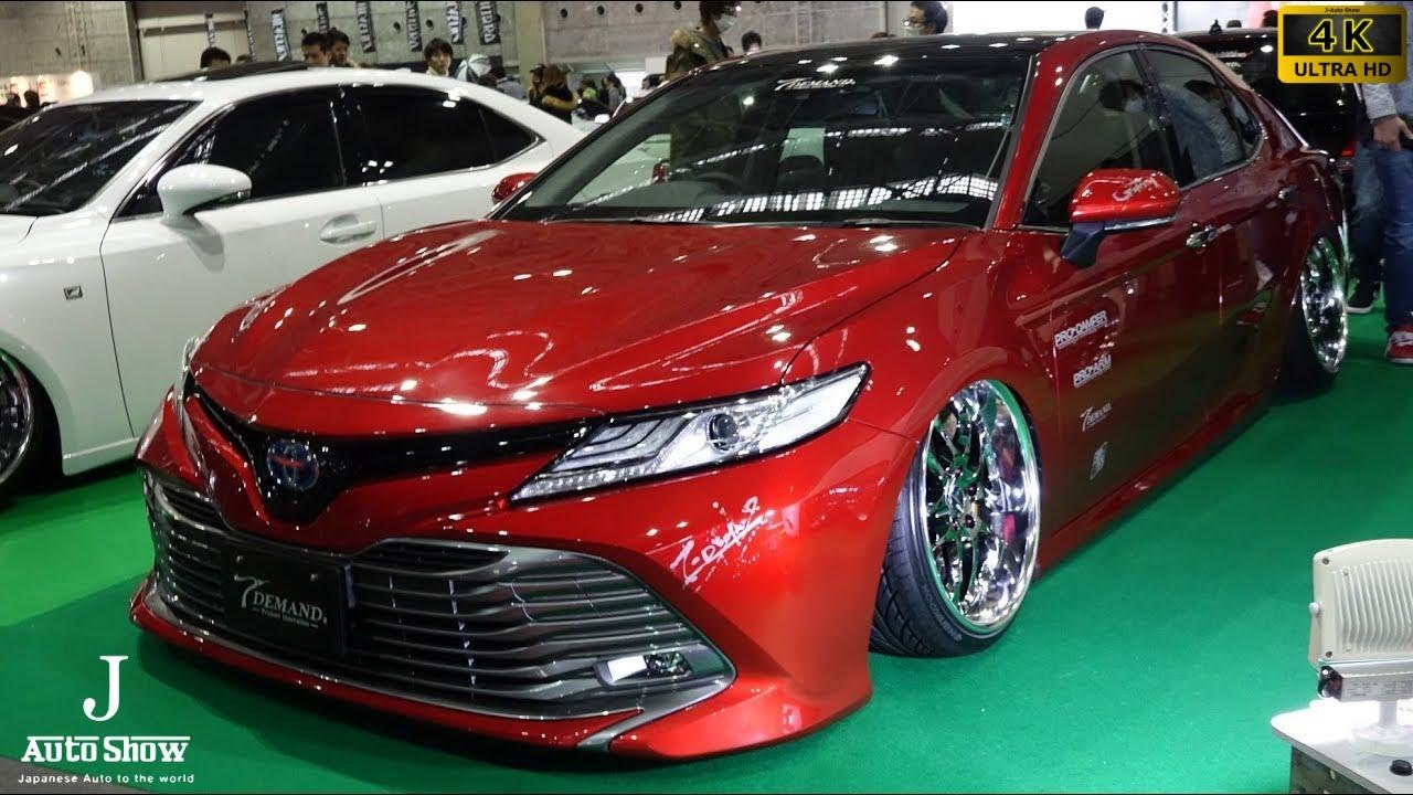 (4K)T-DEMAND TOYOTA CAMRY Vipstyle modified トヨタカムリカスタム・VIPカー - 大阪オートメッセ2018