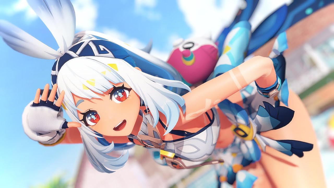 【原神MMD】ムアラニで DEEP BLUE TOWNへおいでよ【4K】