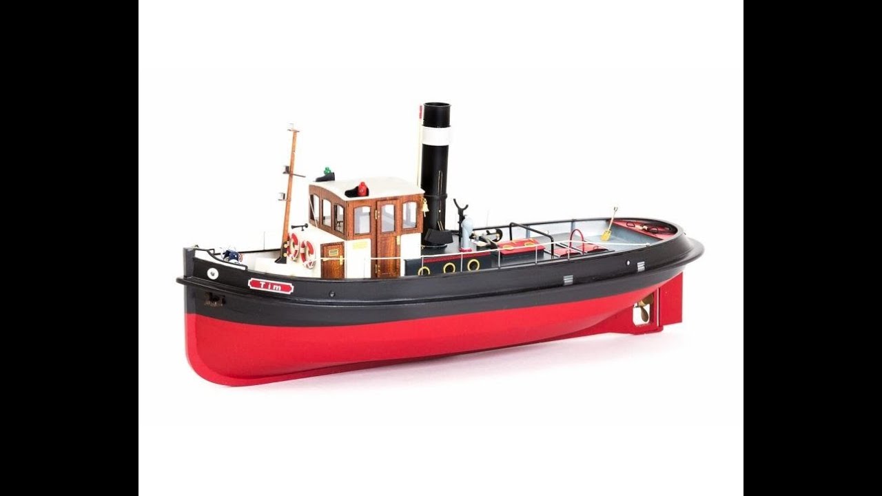 RC Steam Tugboat (Aeronaut Kit) Part 6