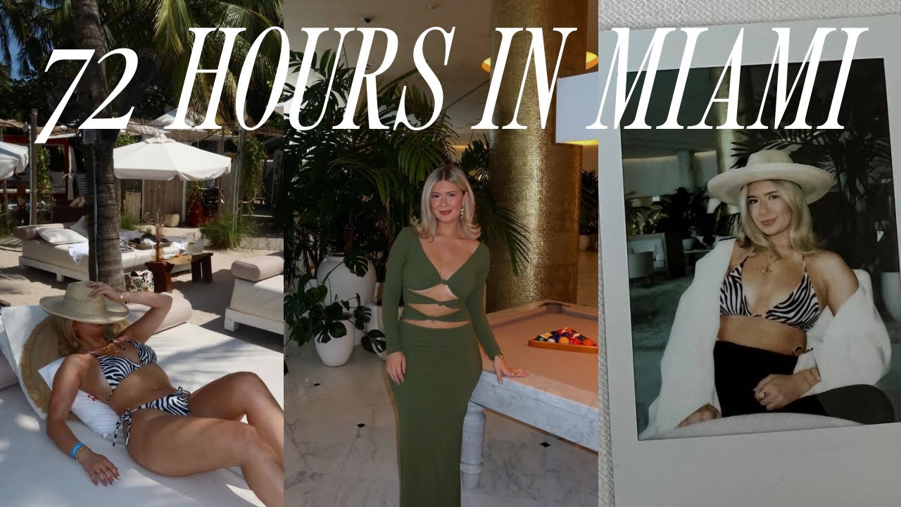72 HOURS IN MIAMI 🌶 what happens on an influencer brand trip
