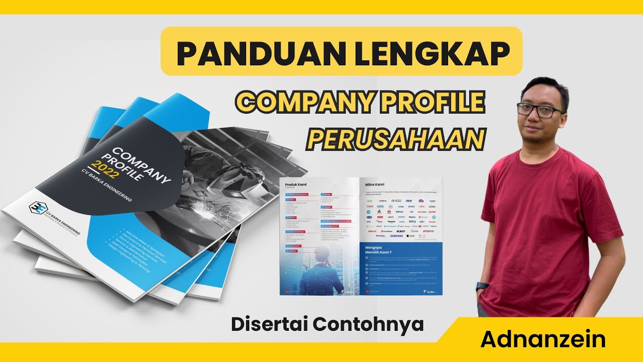 Panduan Lengkap Cara Membuat Company Profile dan Contohnya
