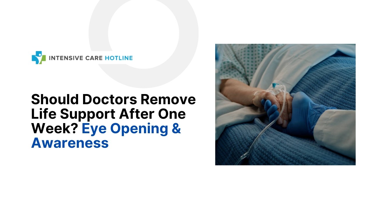 Следует ли врачам отключать аппарат жизнеобеспечения через 1 неделю? Открытие глаз и признаки про...