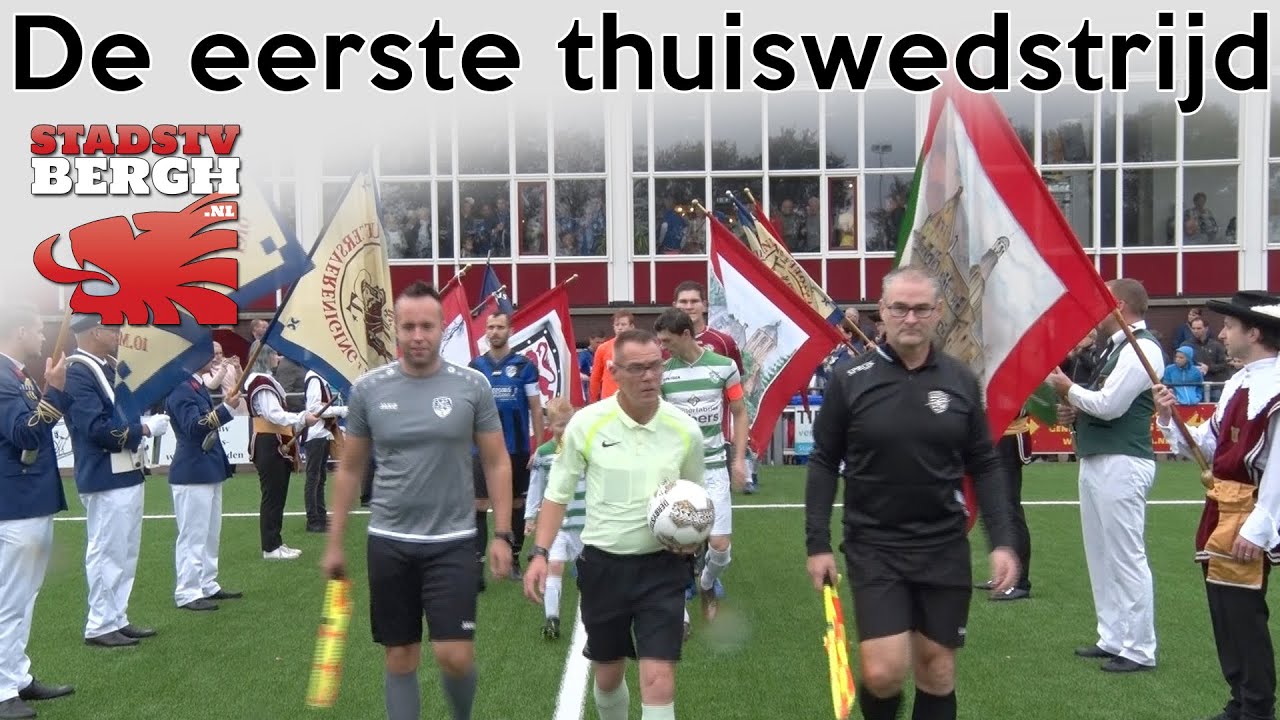 De eerste thuiswedstrijd
