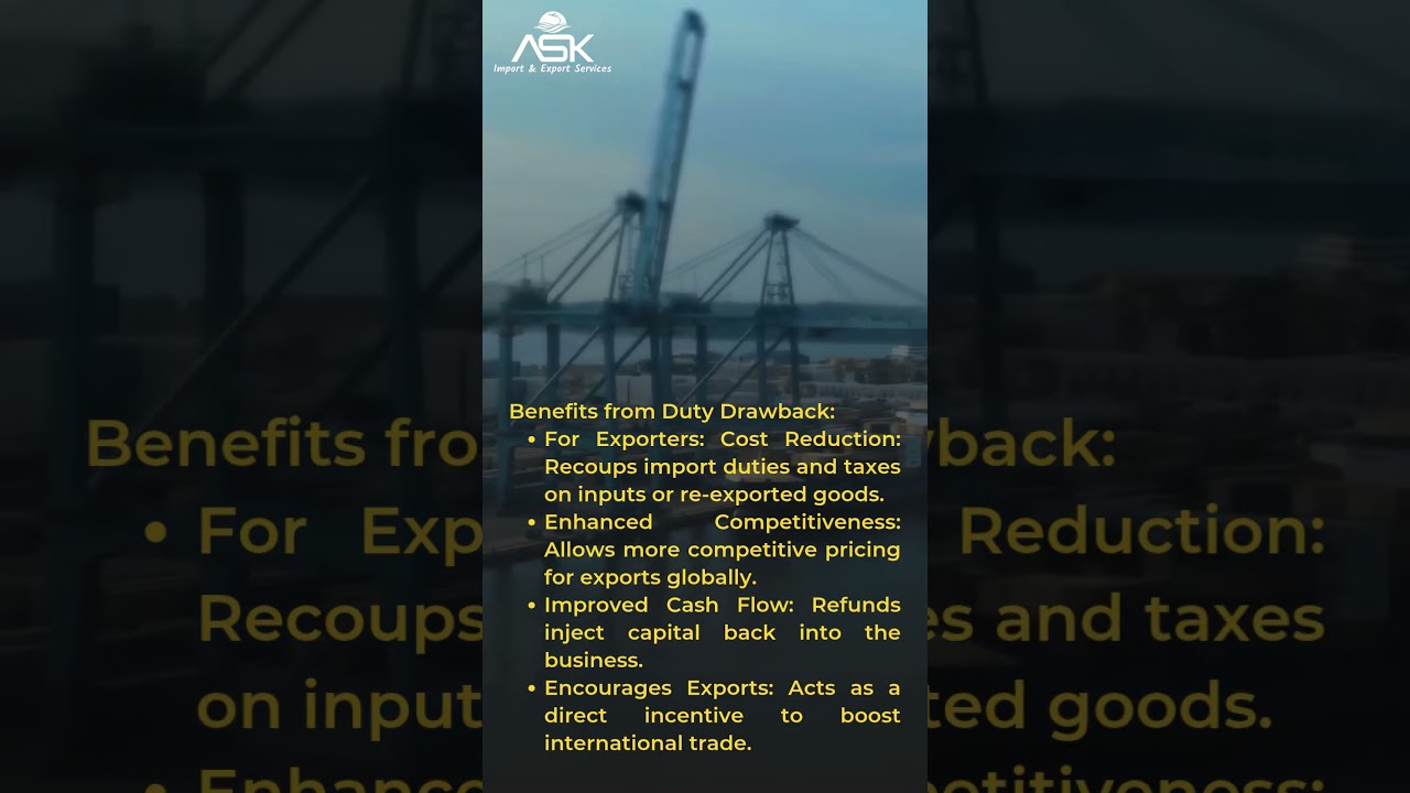 Duty Drawback Demystified: Claim Your Export Refunds with Ask Import & Export Services