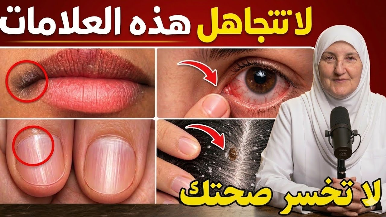 جسمك يحذرك من 10 علامات نقص صحي يجب الانتباه له - معلومات صحية مفيدة - أعراض نقص الفيتامينات