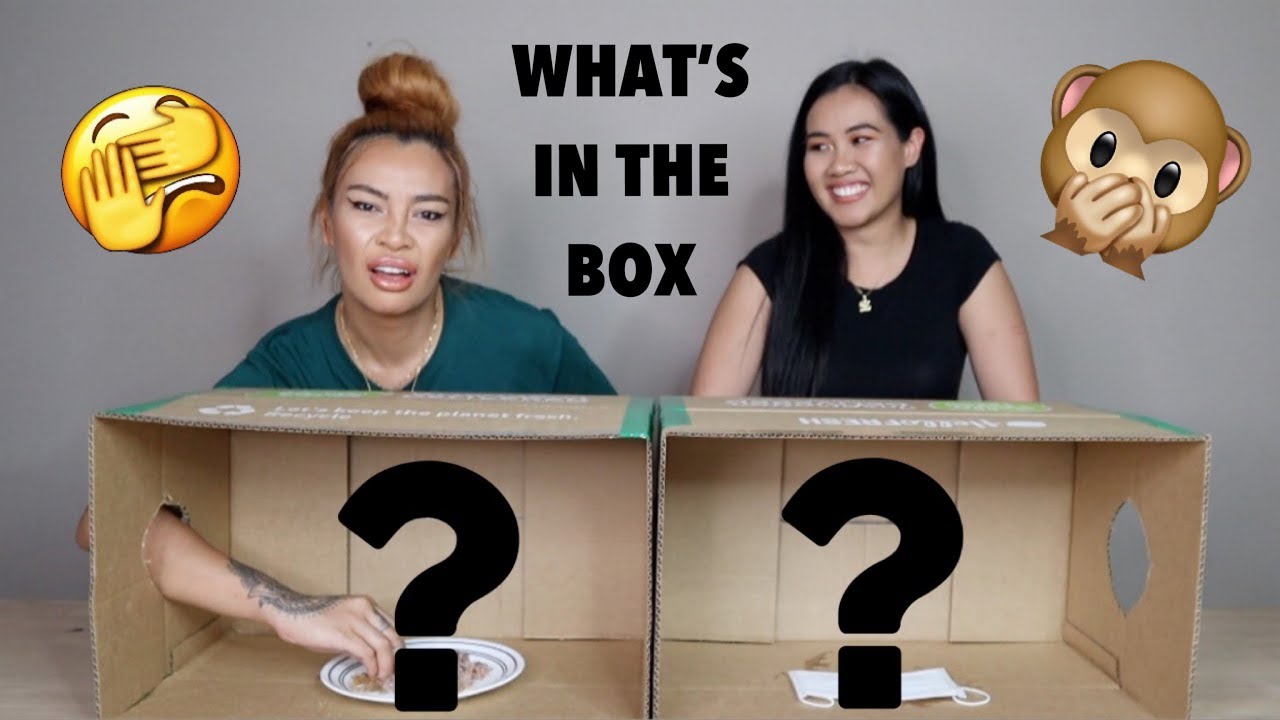WHAT’S IN THE BOX CHALLENGE!!!