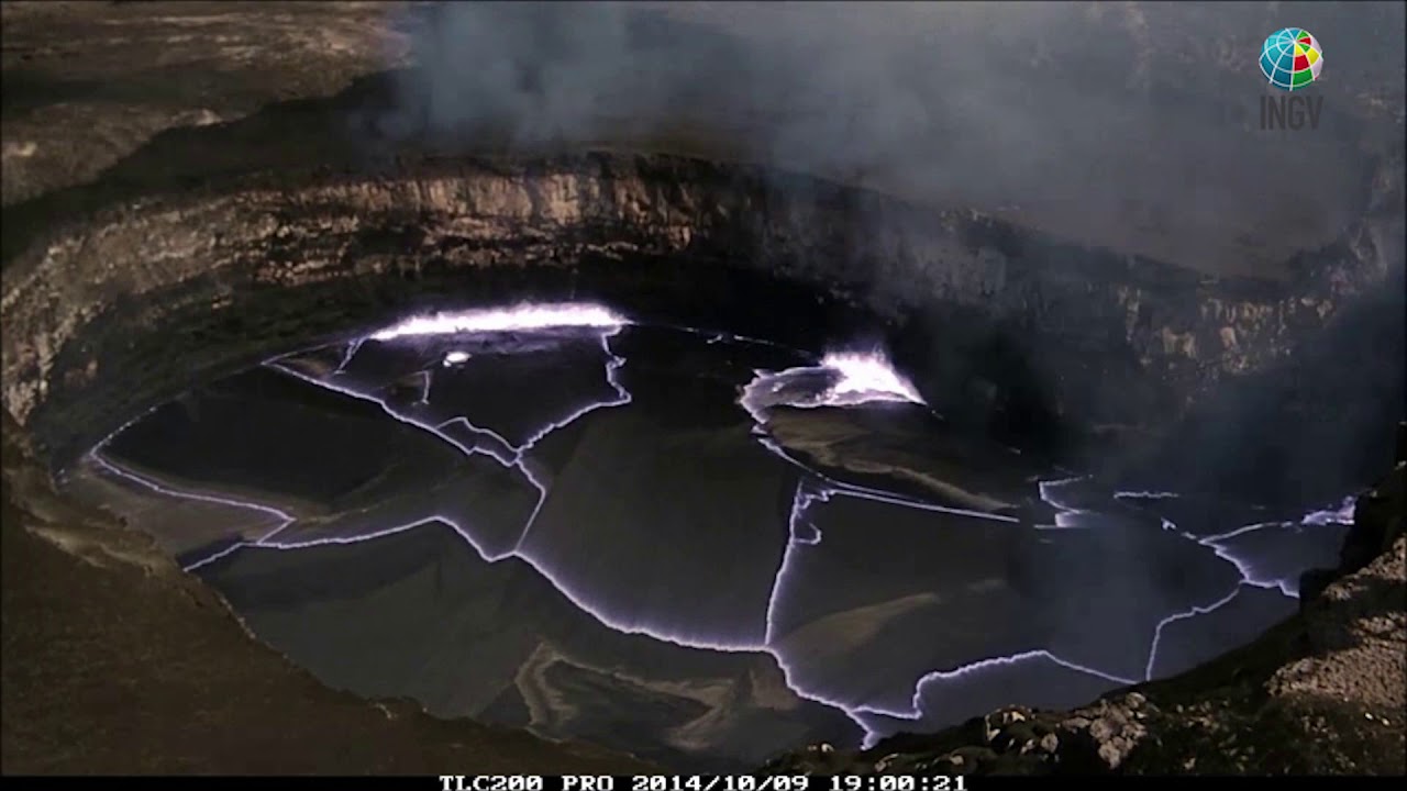 Kilauea, riprese dai vulcanologi dell&rsquo;INGV con una telecamera timelapse