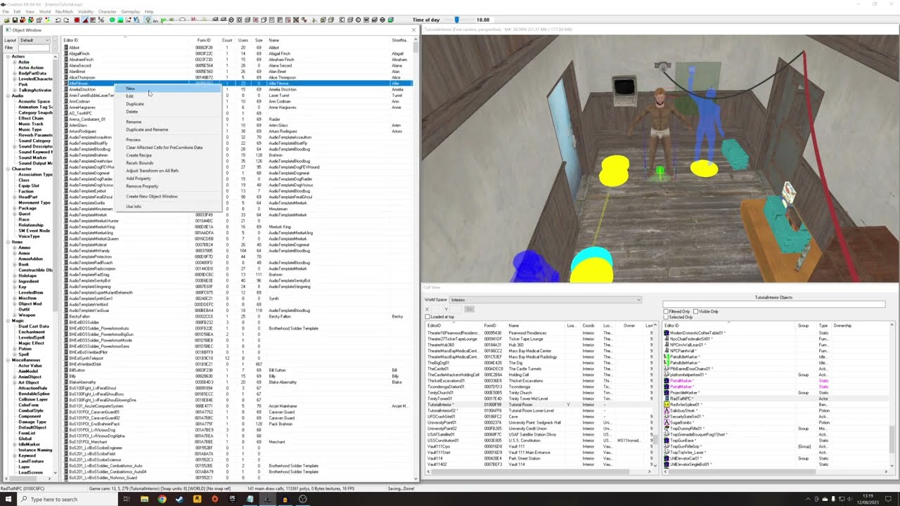 Fallout 4 Creation Kit Tutorial - NPC Sandbox Areas