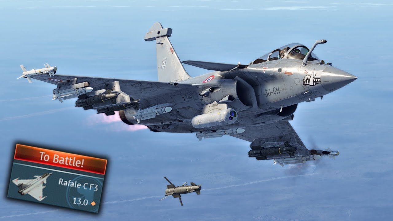France Rafale F3: Ultimate Multirole Fighter | 8v8 Squadron Battles (War Thunder)