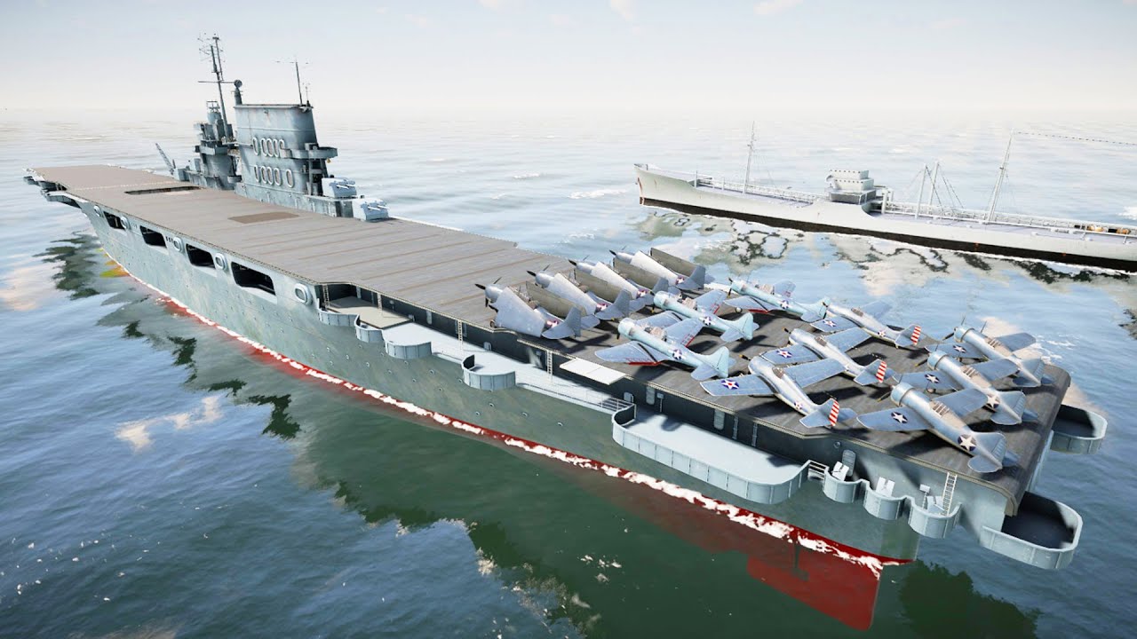 This WW2 AIRCRAFT CARRIER SIMULATOR Features Insane Realism and Detail | Aircraft Carrier Survival