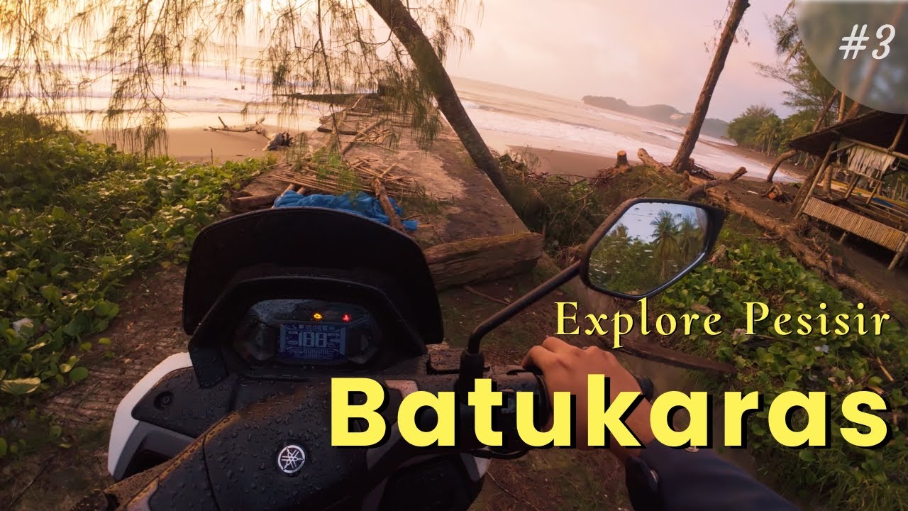 Explore Pesisir Pantai Batukaras Pada Malam & Pagi Hari | Solo Touring Tangsel - Batukaras (Part 3)