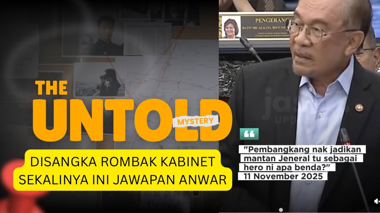 Disangka Rombak Kabinet : SEKALINYA INI JAWAPAN MENGEJUT ANWAR