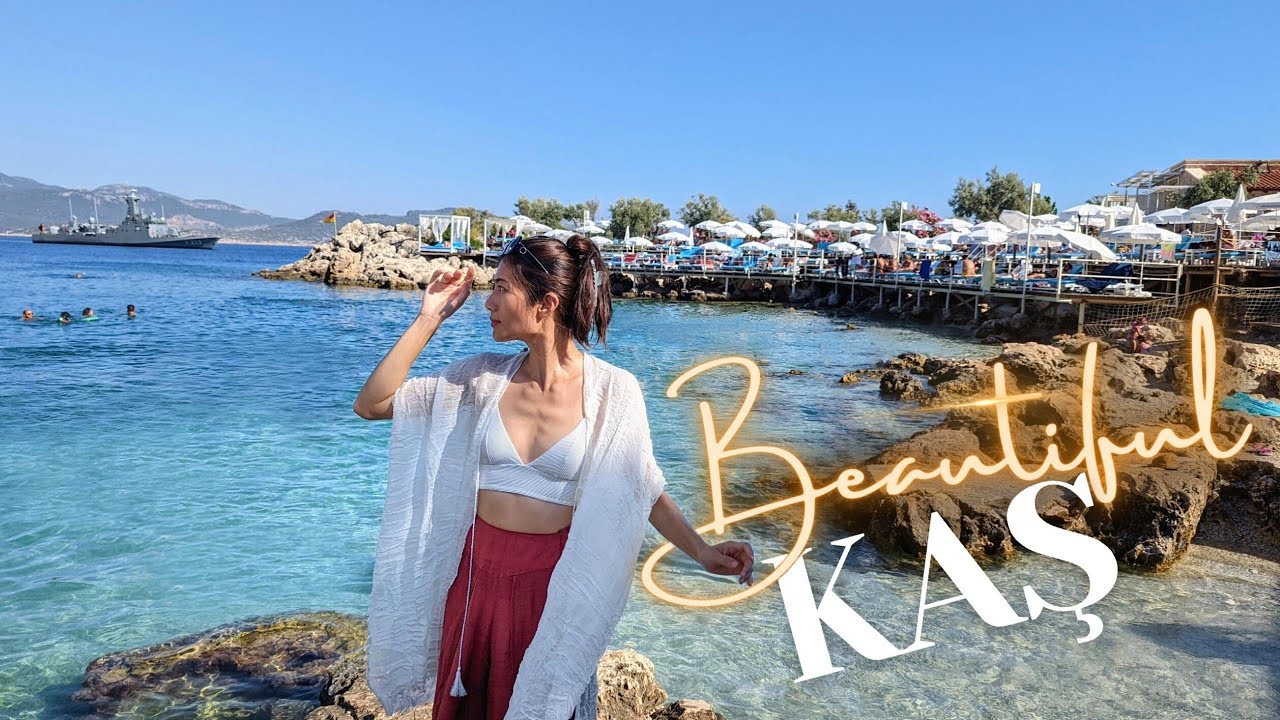 Красивый приморский город на побережье Средиземного моря | Каш/Каш, Турция