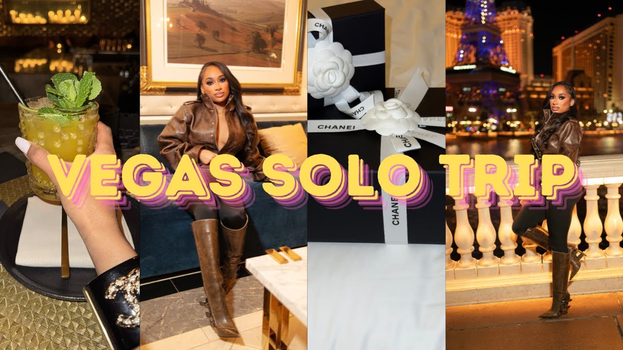 Solo Trip to Vegas! Mariah Carey Concert, Luxury Shopping & Cute Outfits Vlog 💕🎰