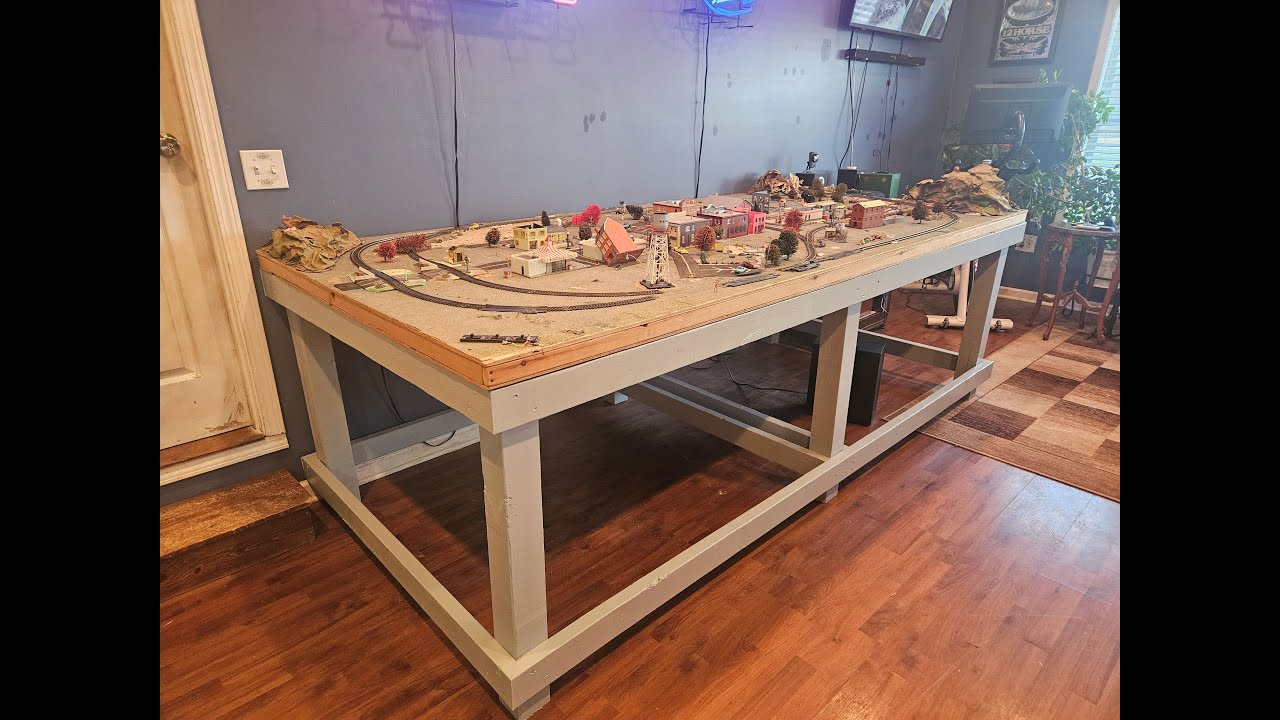 🎬 Building the Perfect H.O. Scale Train Layout Base | Step-by-Step Build Guide