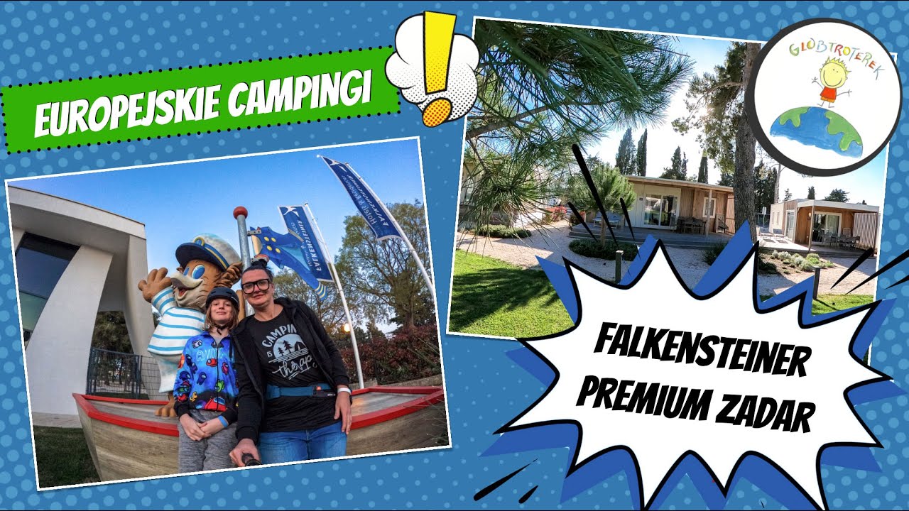 Camping Falkensteiner Premium Zadar, Chorwacja - domki, parcele, plaża, sanitariaty, basen