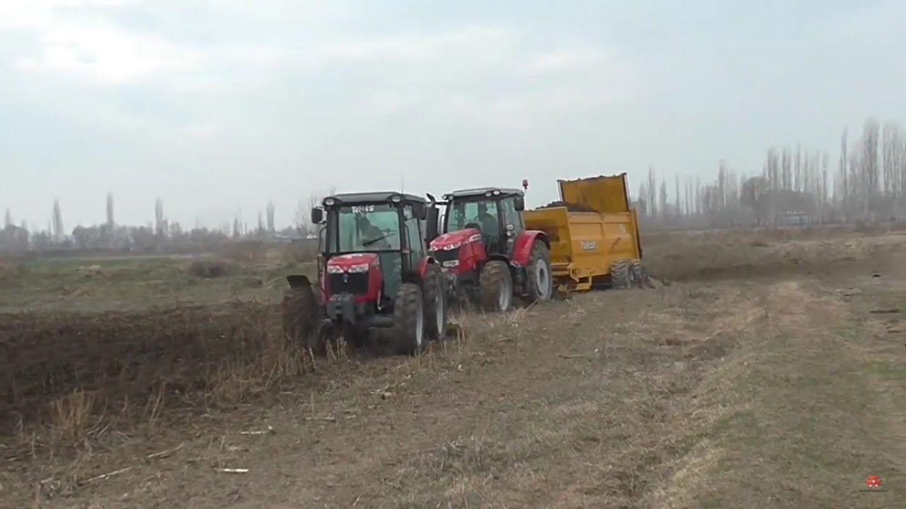 Massey Ferguson 6614 Dyna 6 Çamur Engeli Takılır 3625 Kurtarır Çamurdan..