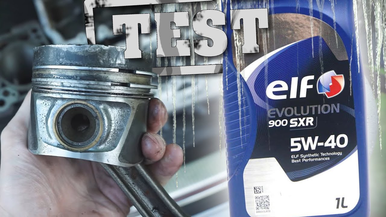 Elf Evolution 900 SXR 5W40 Najlepszy olej do zimnego rozruchu What is the best oil for cold starts?