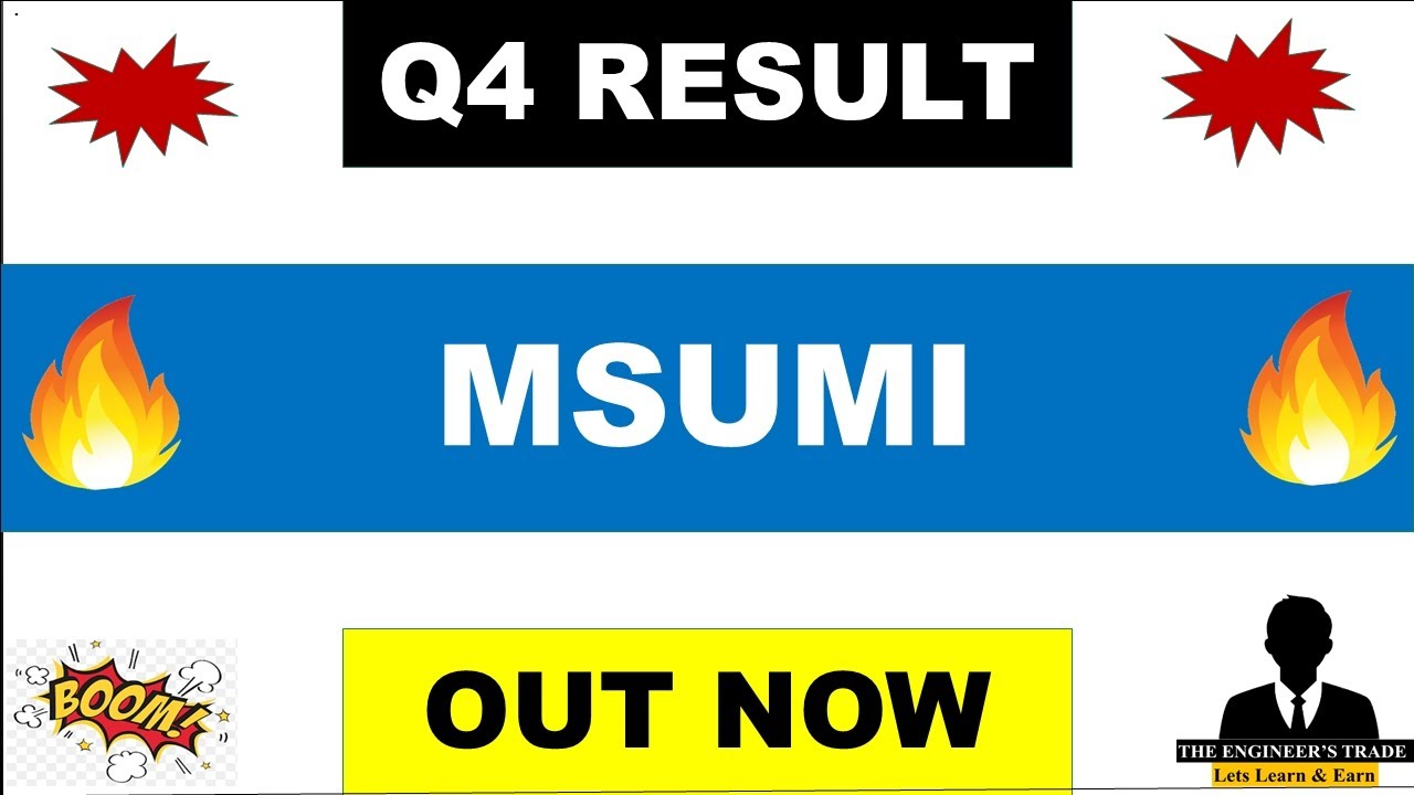 Msumi Q4 Results 2026 | Msumi Results Today | Msumi Share Latest News | Motherson Sumi Wiring 
