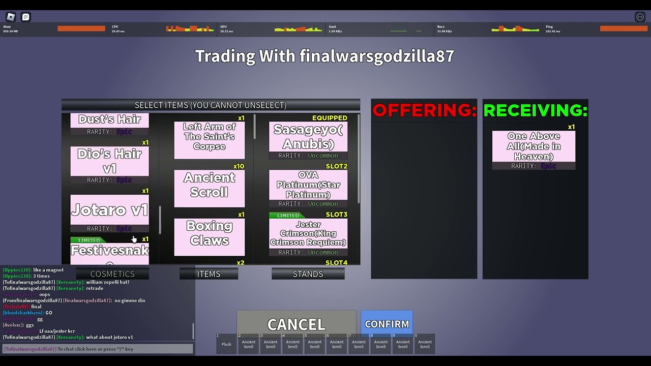 Got Ooa for pretty cheap price | yba trading