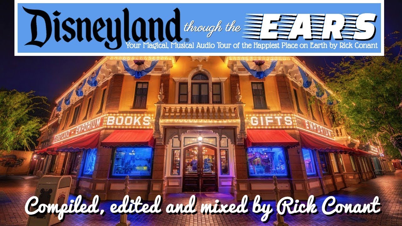 DISNEYLAND through the EARS:  THE MAIN STREET EMPORIUM Enchanted Windows Display