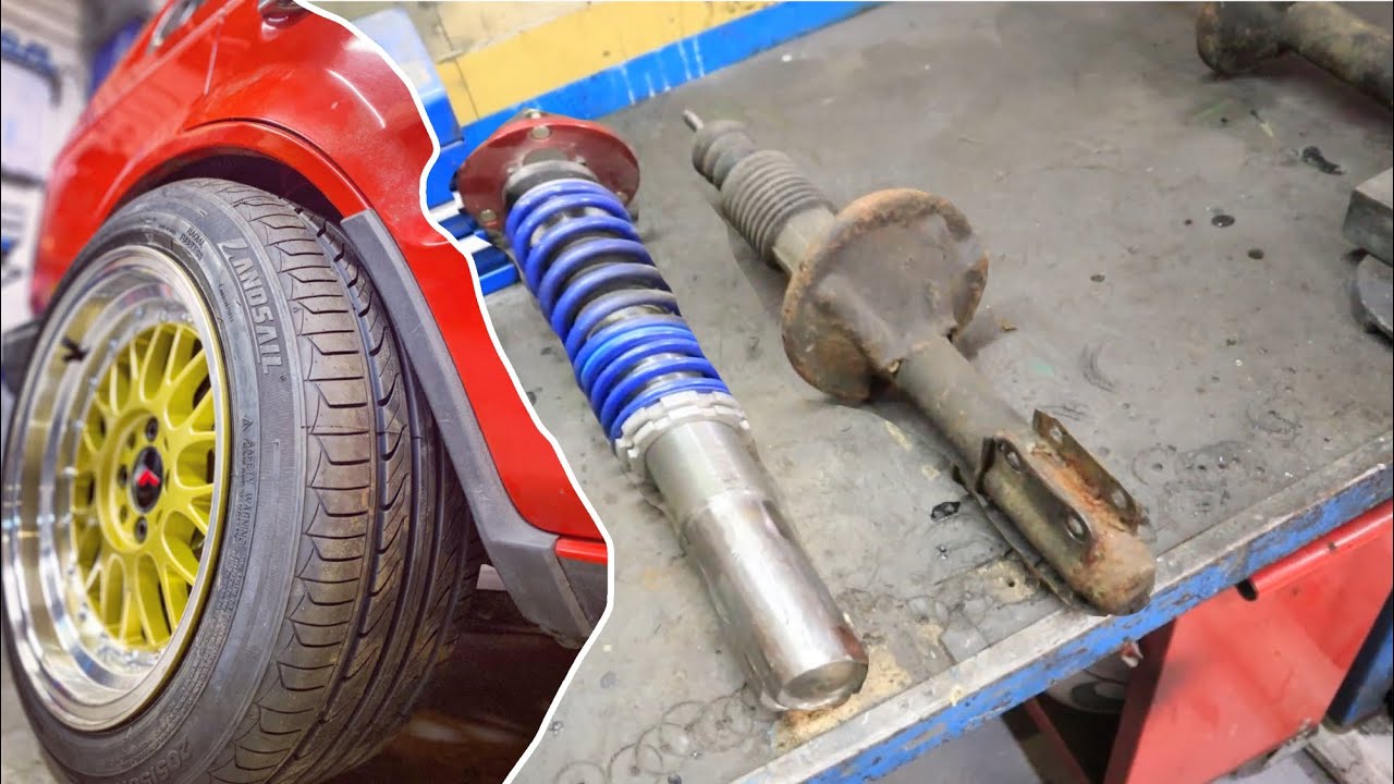 BYGGER COILOVERS TILL MAZDA 323! #4 *JAPDAYSBILEN*