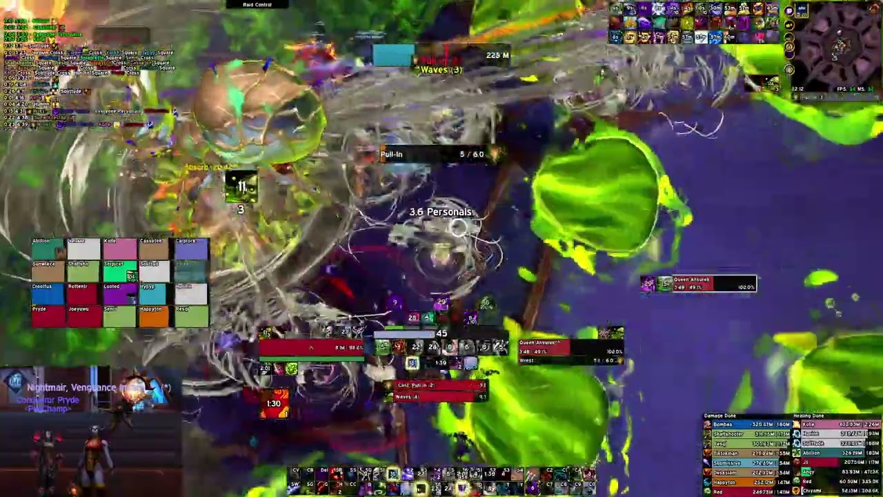 Mythic Queen Ansurek -- Unholy DK PoV