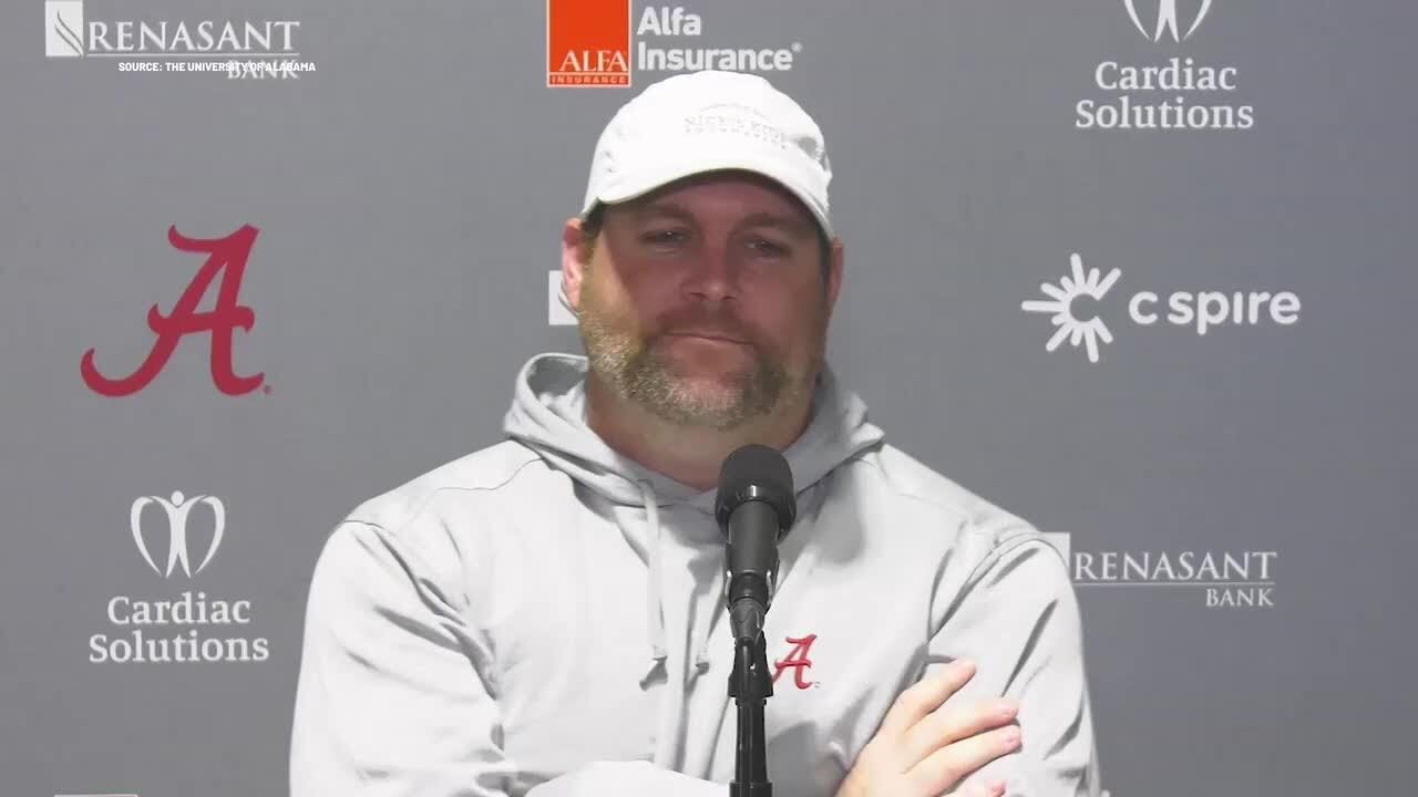 Alabama defensive coordinator Kane Womack - 3/13/26