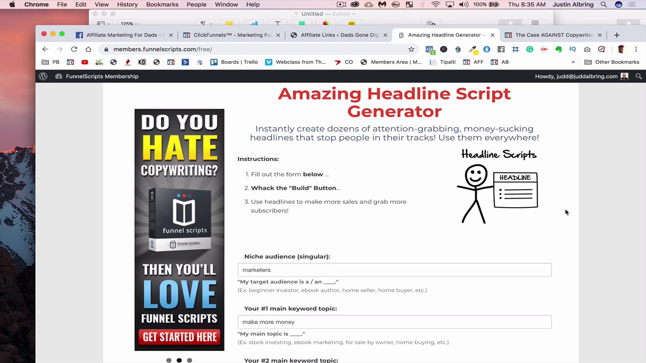 Funnel Scripts For Free