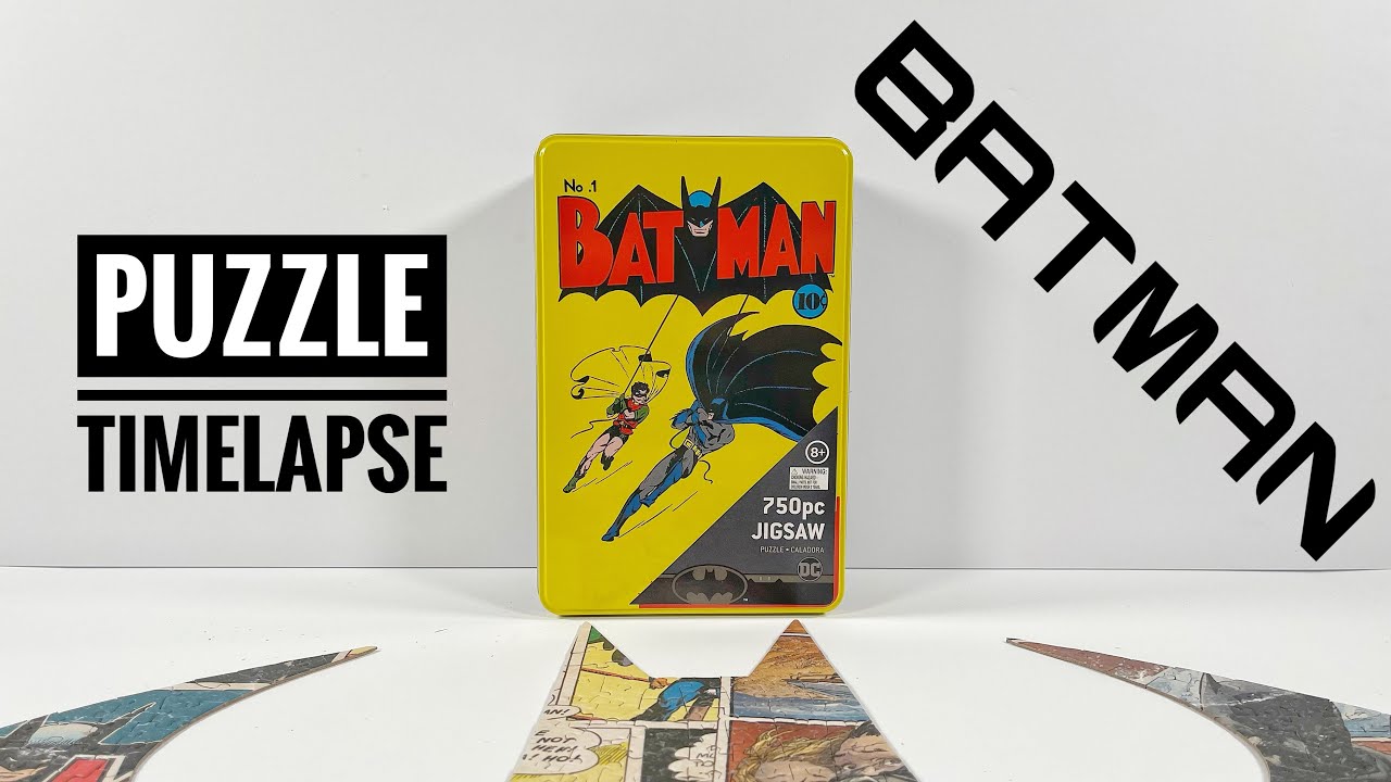 Puzzle Time Lapse - BATMAN