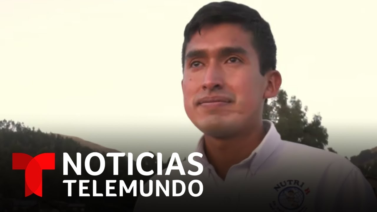 Un peruano crea una galleta para combatir la anemia infantil | Noticias Telemundo