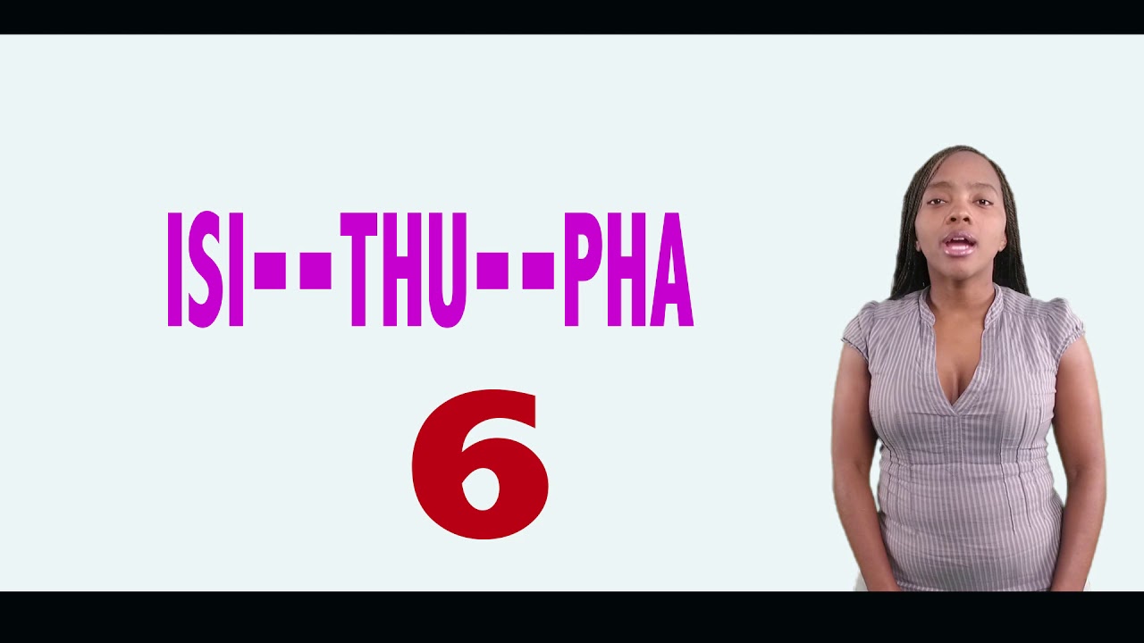 LEARN TO COUNT IN ZULU
