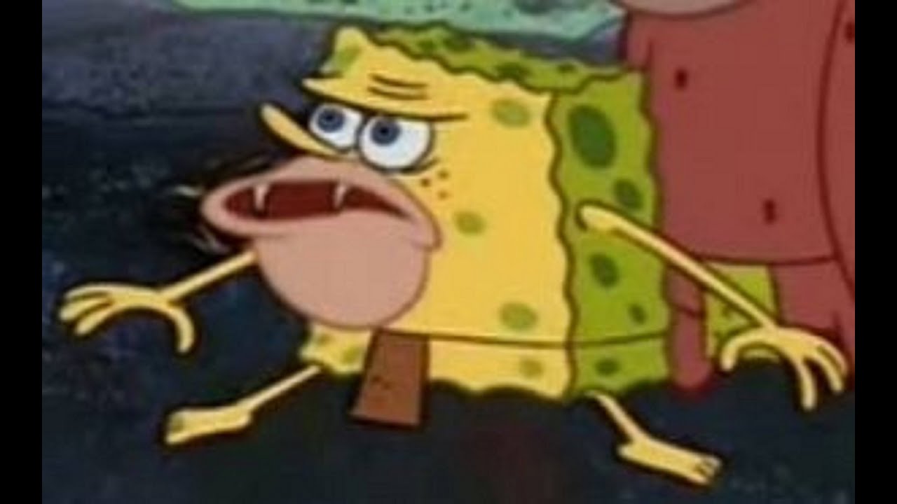 The Original Caveman Spongebob Meme