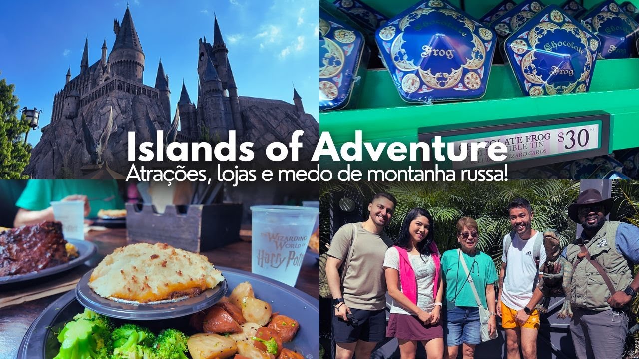 Vlog | Islands of Adventure Dicas de Atrações, Lojas e Restaurante