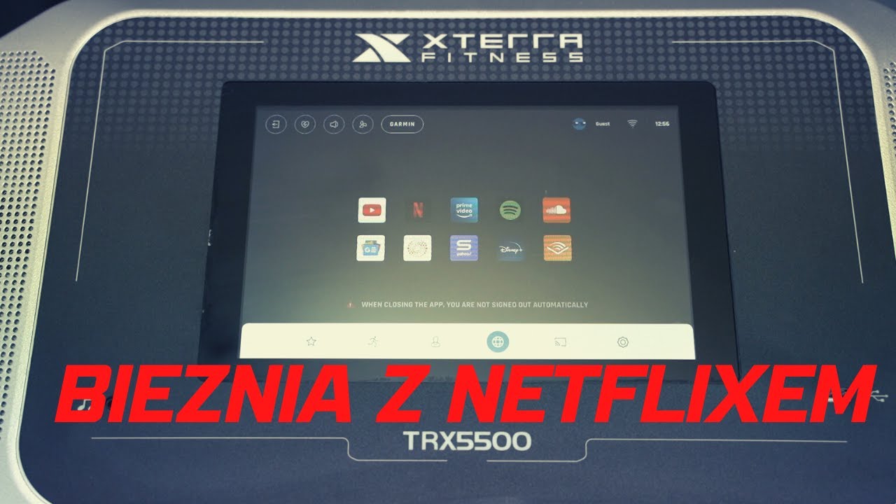 RECENZJA BIEŻNI XTERRA TRX 5500 CZY WARTO KUPIĆ BIEŻNIE Z NETFLIXEM