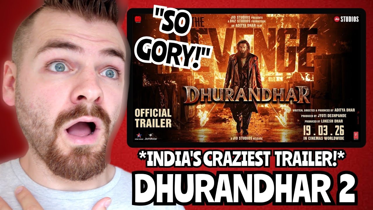 DHURANDHAR 2 The Revenge | Official Hindi Trailer | Ranveer S | Aditya D | REACTION!!