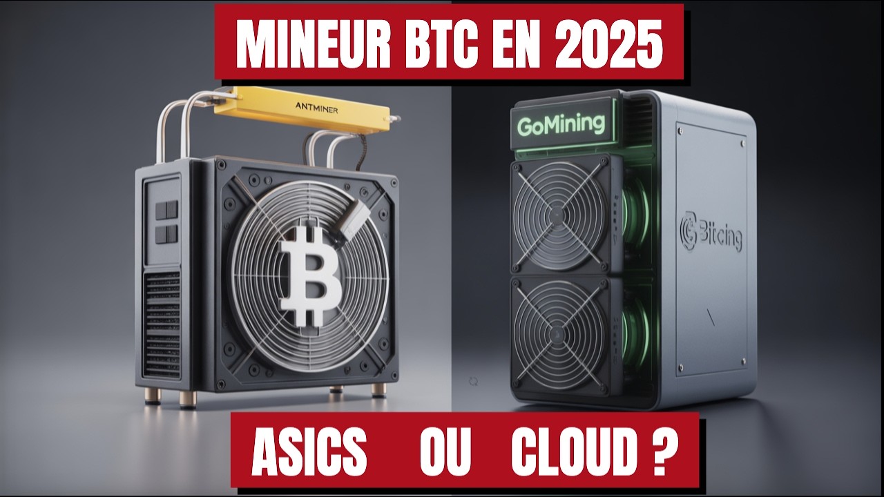 Comment acheter un mineur de Bitcoin en 2025 facilement !
