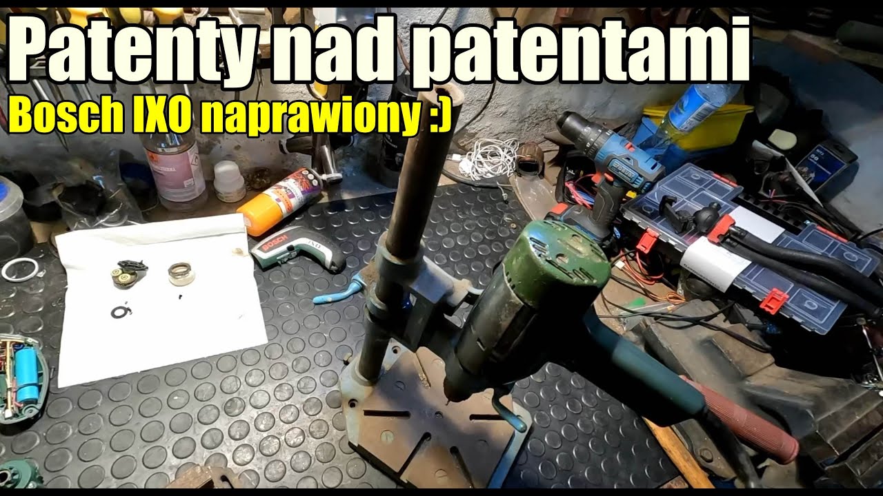 @jarekogarek1986  Byłby ze mnie dumny: patenty nad patentami czyli wkrętak Bosch IXO naprawiony :)