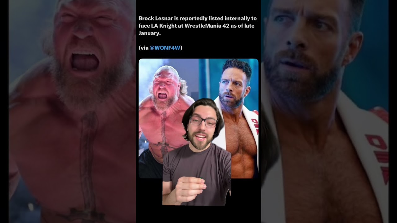По слухам, бой Брока Леснара против Эл Эй Найта запланирован на WrestleMania 42. Мои мысли по это...