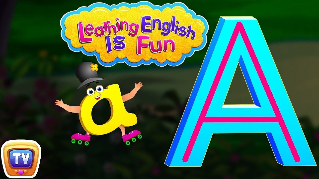 Learning English Is Fun&trade; | Alphabet &ldquo;A&rdquo; | ChuChu TV Phonics & Words Learning For Preschool Children
