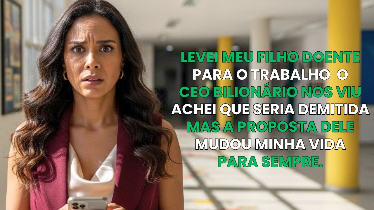 MÃE SOLTEIRA LEVA O FILHO AO TRABALHO, CEO FAZ UMA PROPOSTA INESPERADA