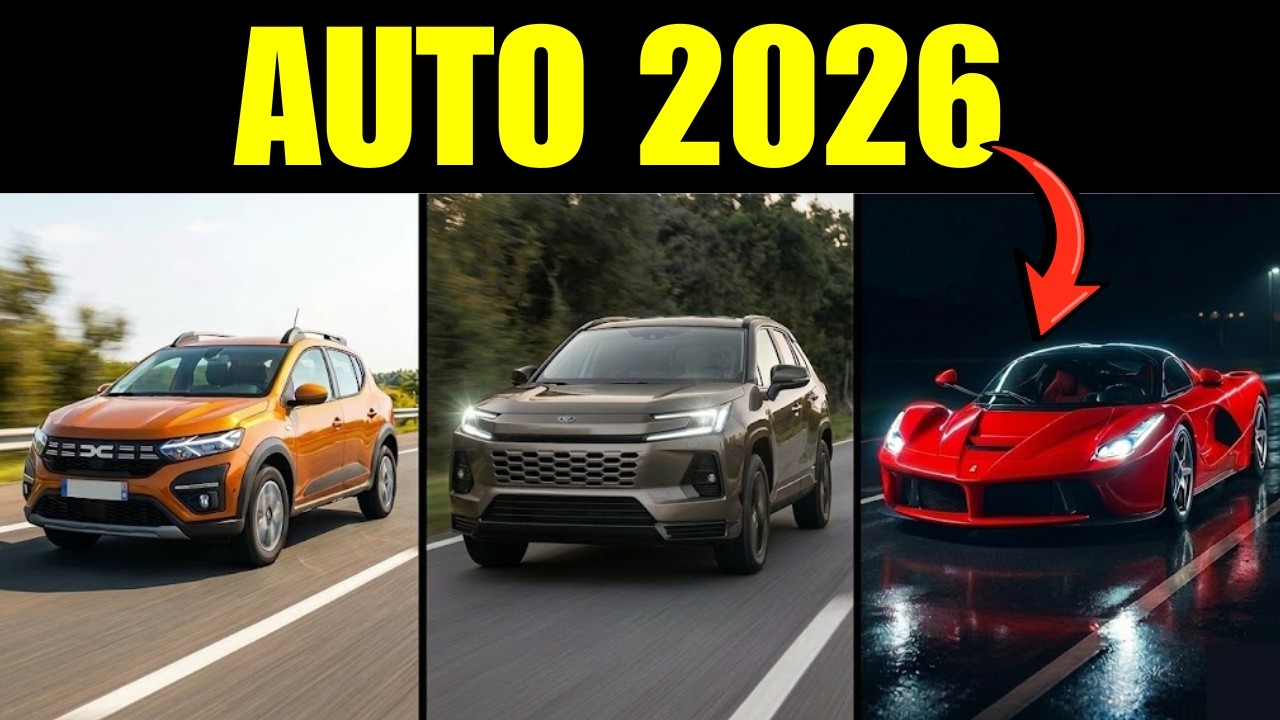 10 AUTO Più Attese del 2026 (Il mercato sta IMPAZZENDO)