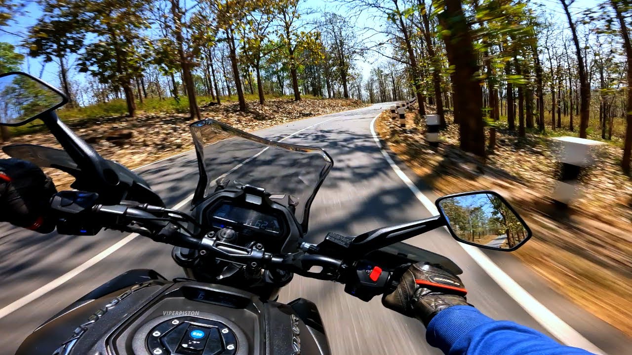 POV: Dominar 400 RAW Ride in Kerala's Begur Reserve Forest! | Dry Summer Brutality