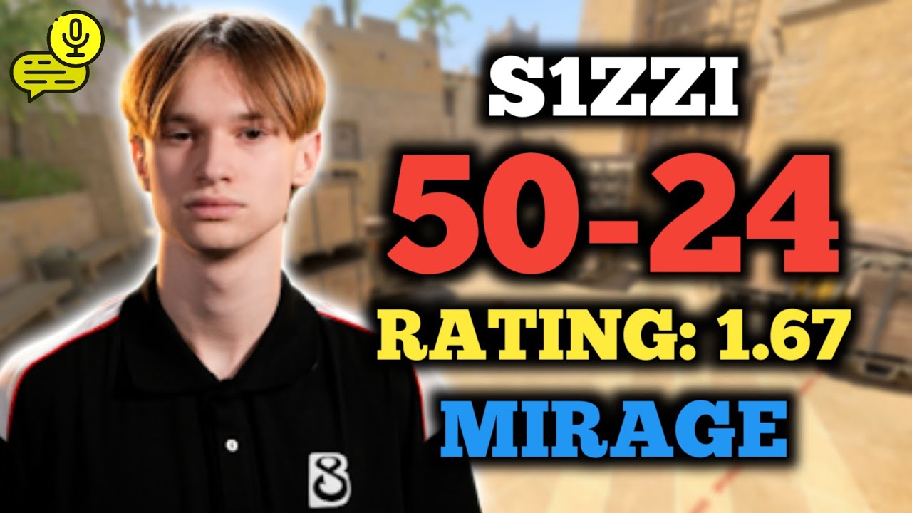 S1ZZI (50-24) RT: 1.67 | EU FACEIT (MIRAGE) +Голос | CS2 POV