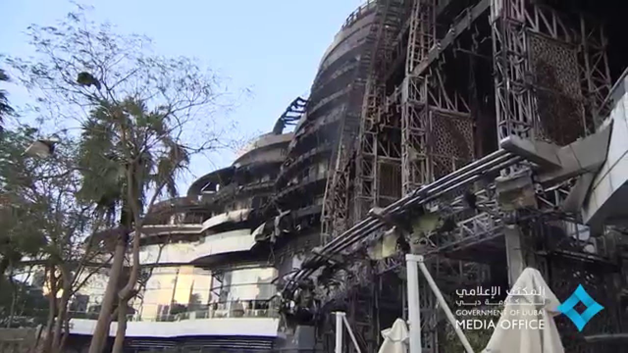 قائد فريق موقع الحادث يشرح تفاصيل حريق فندق العنوان داون تاون
